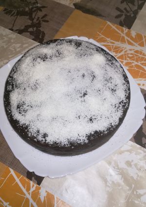 Foto principal de Bizcocho de cacao sin azúcar apto para diabético súper fácil en la olla gm g