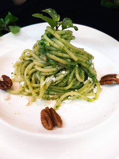 A picture of Basil Pesto Pasta.
