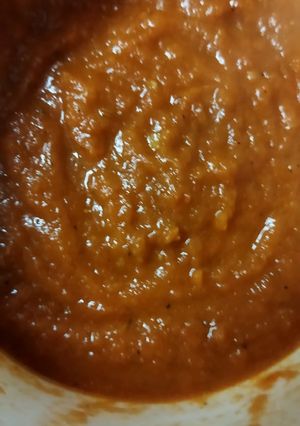 A picture of Red chilli Chutney.