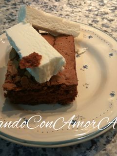Una foto de El auténtico brownie