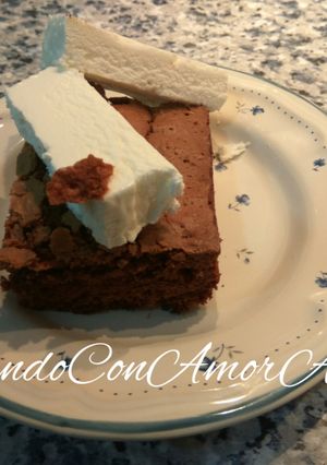 Una foto de El auténtico brownie