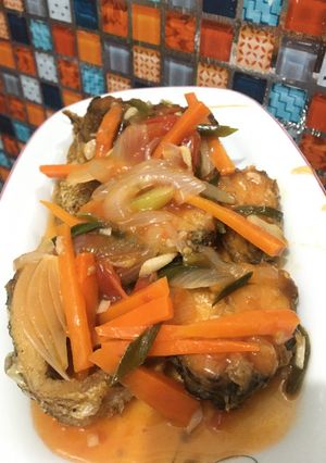Foto resep Ikan nila asam manis
