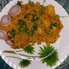A picture of Veg Pulao....!!!.