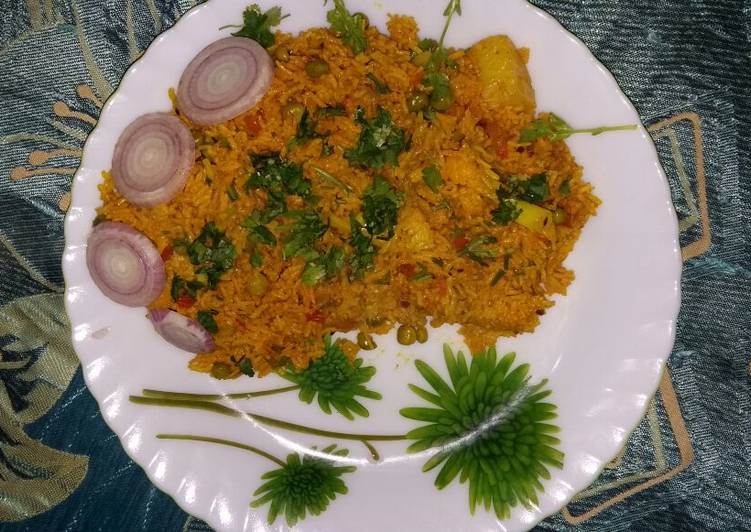 Step-by-Step Guide to Make Favorite Veg Pulao….!!!
