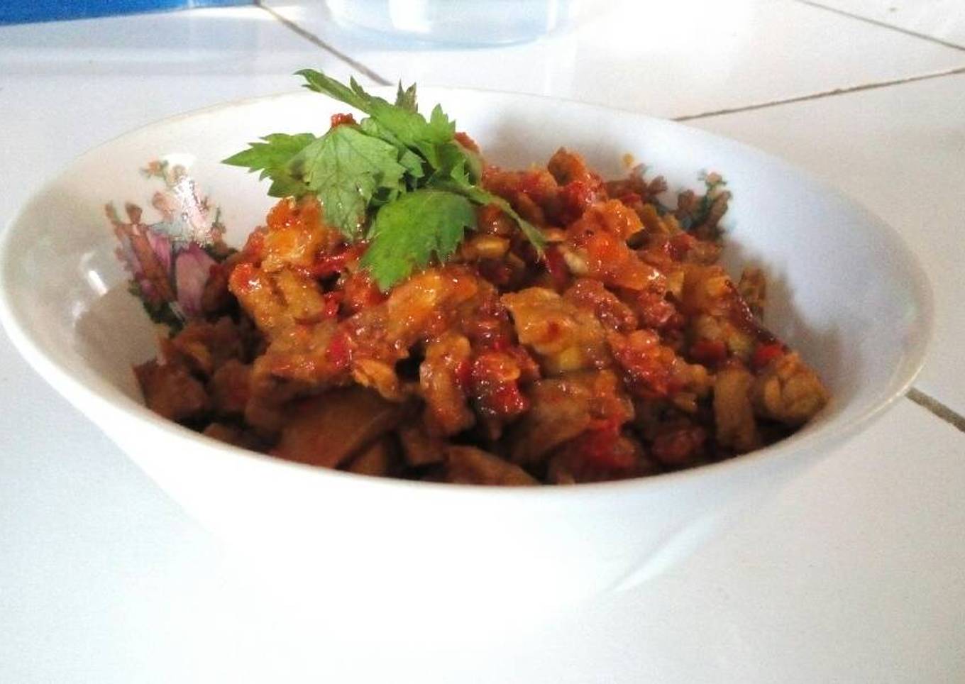 Sambal tempe Istimewa