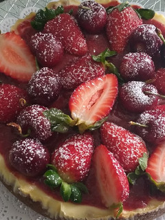 Una foto de Cheesecake