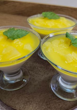 Foto principal de Copa tropical de gelatina de piña