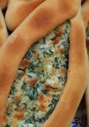 صورة لوصفة فطاير سورية بالجبنة 😋😋