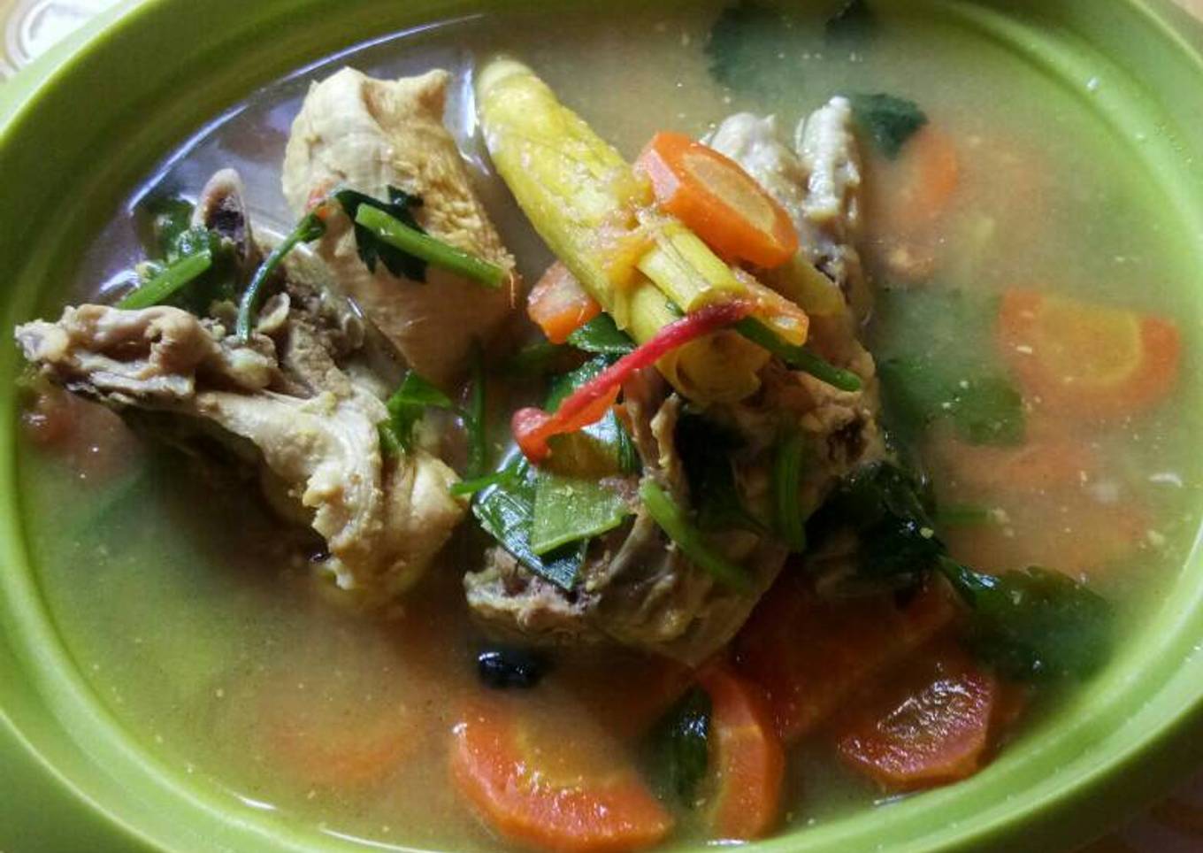 Sup ayam rempah