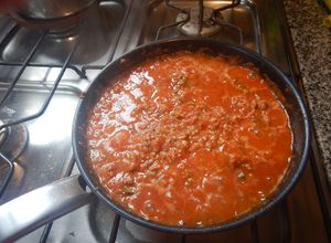 Una foto de Salsa bolognesa