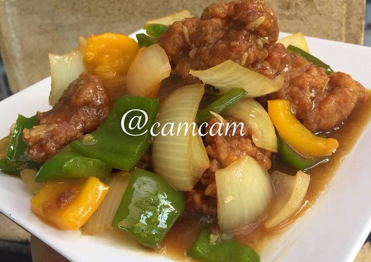 Resep Chicken saus Thailand Anti Gagal
