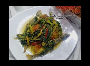 Foto resep "Ikan Bumbu Kuning Daun Ruku²"