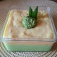 Puding Tapai Banjar dengan Vla Durian