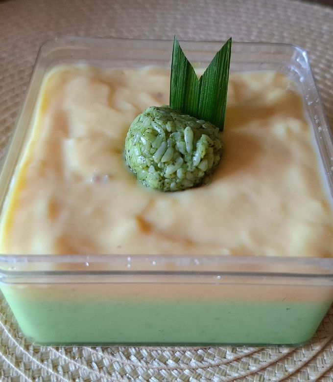 Foto resep Puding Tapai Banjar dengan Vla Durian