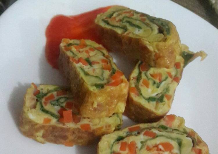 Gyeran-mari (telur gulung korea)