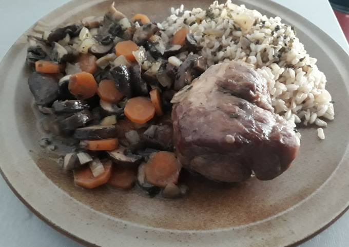 Filet mignon à la bière #riz #batailleencuisine