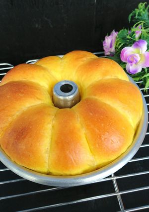 Foto resep Roti manis labu "labu 🎃"