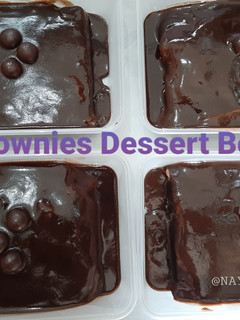 Foto resep Brownies Dessert Box