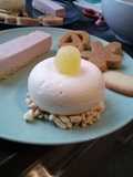 Entremet pomme tonka vanille