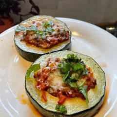 A picture of Stuffed Marrow.