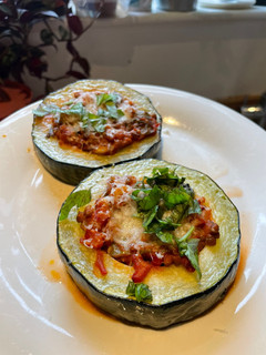 A picture of Stuffed Marrow.