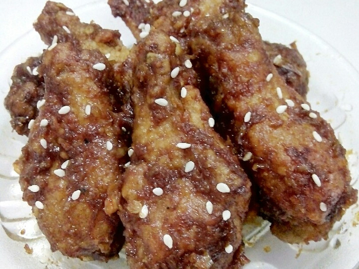 Resep: Chicken wings ala korea simple Untuk Jualan