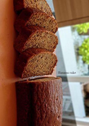 Foto resep Banana Cake moist (No Mixer)