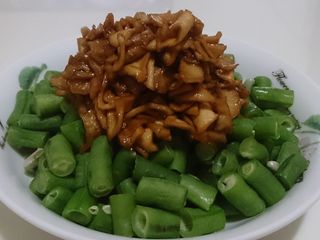 紅燒瓠瓜乾拌菜豆