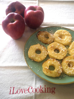 Foto di Frittelle di mele in friggitrice ad aria