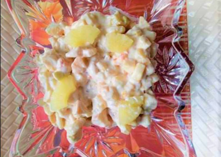 How to Prepare Perfect Creamy Fruit Salad π 1 How to Prepare Perfect Creamy Fruit Salad π