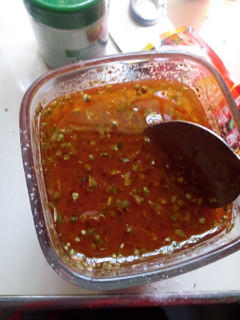 A picture of Pizza sauce.