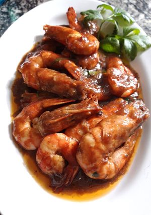 Foto resep Udang saos Teriyaki