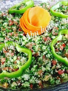 صورة لوصفة 🍋🍅 سلطة تبولة على طريقتي🍅🍋