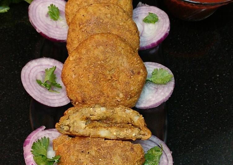 How to Prepare Speedy Sattu Filled Oats Paneer Cutlets