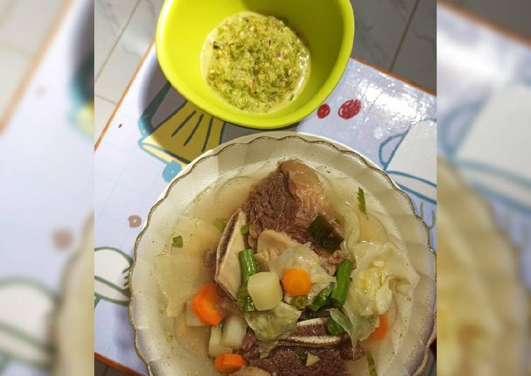 Anti Ribet, Buat Sop Iga sambel goang sunda Yang Enak