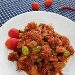 รูปของ Cumi Udang Pete Balado