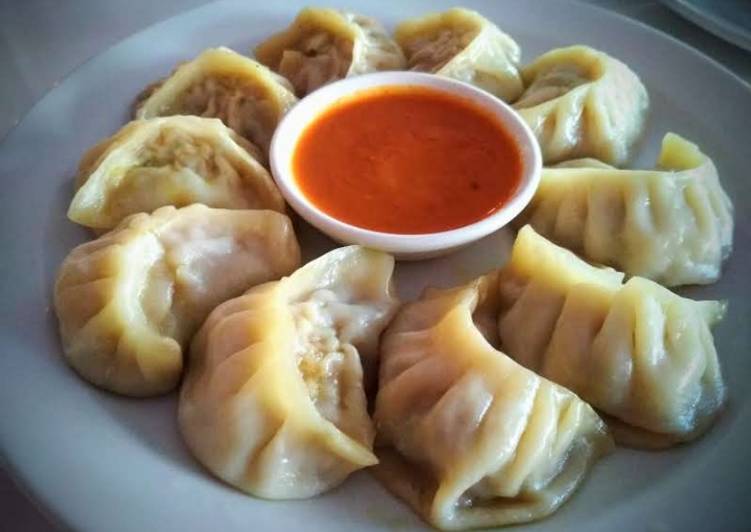 Recipe of Chicken Momos in A Minutes for Young Wife