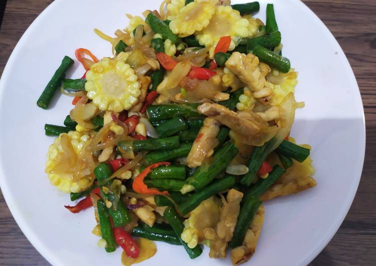 Tumis Sayur Kacang Panjang