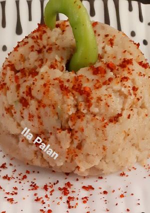 A picture of Jowar Flour Khichu.