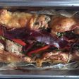 Delicia rellena 🤤de Contramuslo de pollo deshuesado al horno (keto)