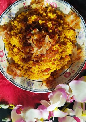 عکسی از دستور درشته یا گمنه (بلغور گندم)