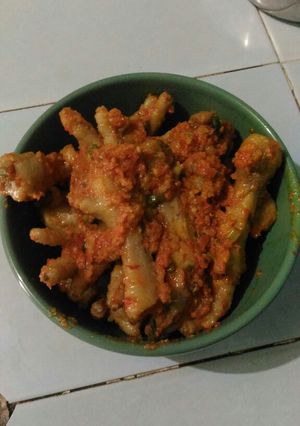 Foto resep Ceker mercon