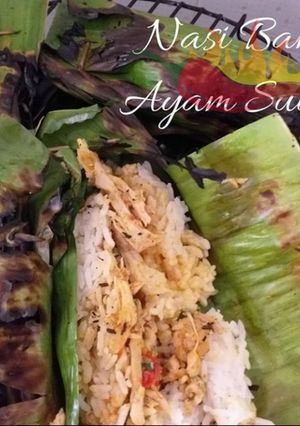 Foto resep Nasi Bakar Ayam Suwir