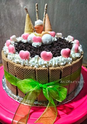 Foto resep Basic Tart Blackforest NCC