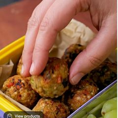 Sago Potato Energy balls A picture of Sago Potato Energy balls.
