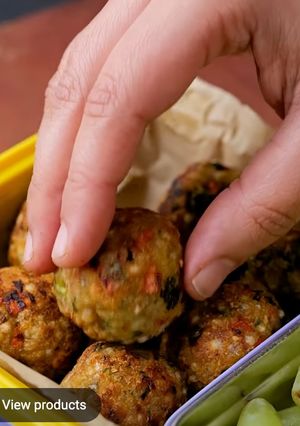 A picture of Sago Potato Energy balls.