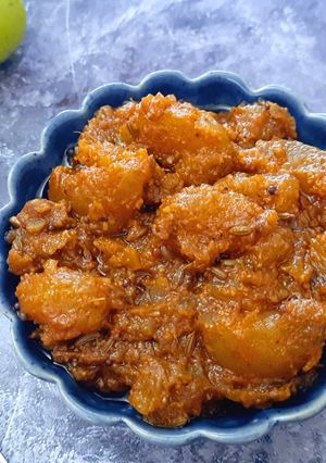 A picture of Sweet & Spicy Amla Chutney.