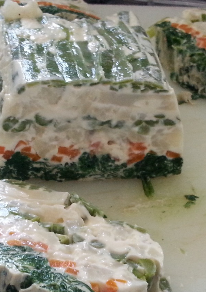 Una foto de Pastel de verduras