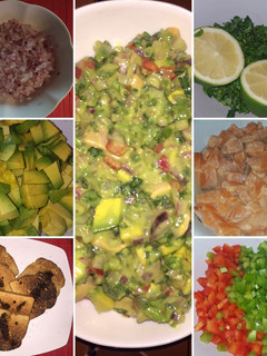 Una foto de Ceviche de Salmón