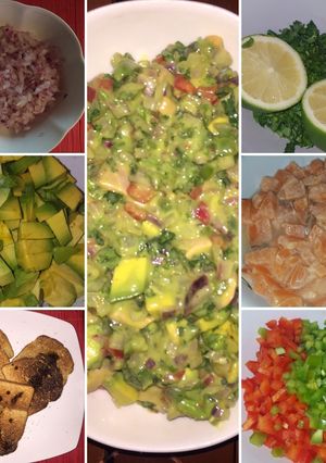 Una foto de Ceviche de Salmón